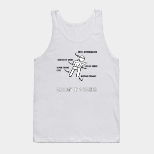 Fasbytes Anatomy of a Runner Tank Top